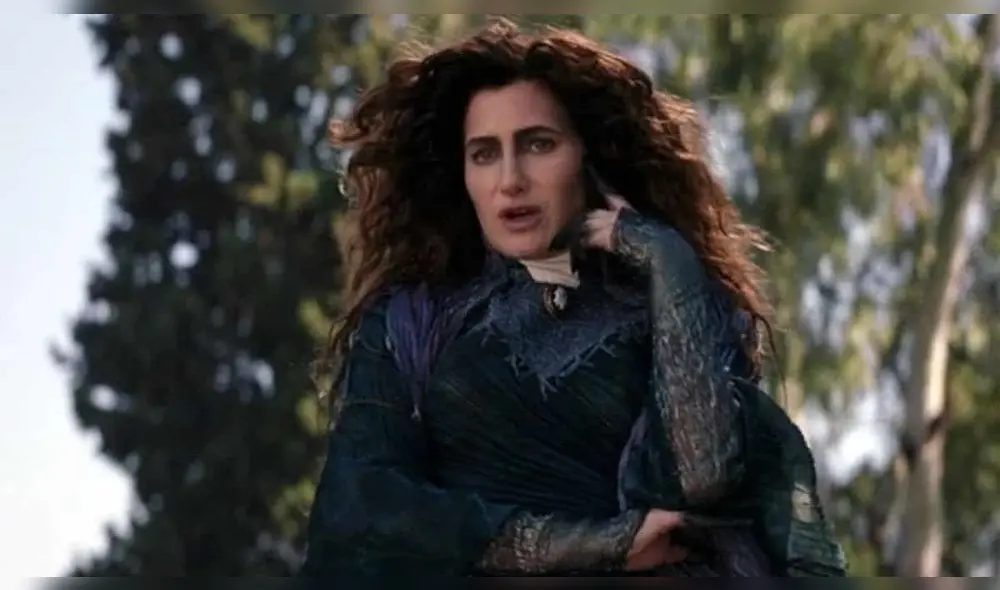 En WandaVision, Kathryn Hahn interpreta a Agnes, la vecina entrometida de Wanda y Visión. Foto: Disney Plus