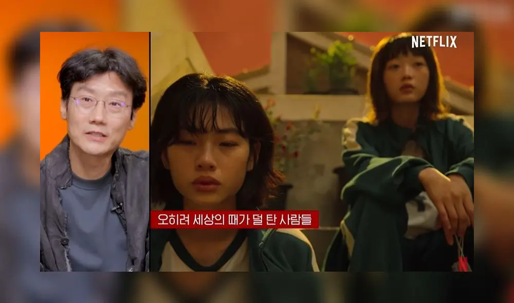 Comentarios del director a escena de Jung Ho Yeong y Lee Yoo Mi en Squid Game. Foto: Netflix