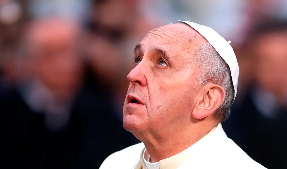 El papa Francisco dio un discurso en el Coliseo de Roma en un encuentro por la paz y el diálogo. Foto: Franco Origlia El papa Francisco dio un discurso en el Coliseo de Roma en un encuentro por la paz y el diálogo. Foto: Franco Origlia