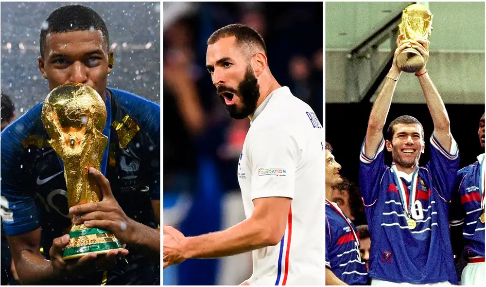 Benzema una de las principales armas de ataque de Francia y buscará ante España su primer título con su selección. Foto: composición/ AFP/ Karim Benzema Twitter/ Marca