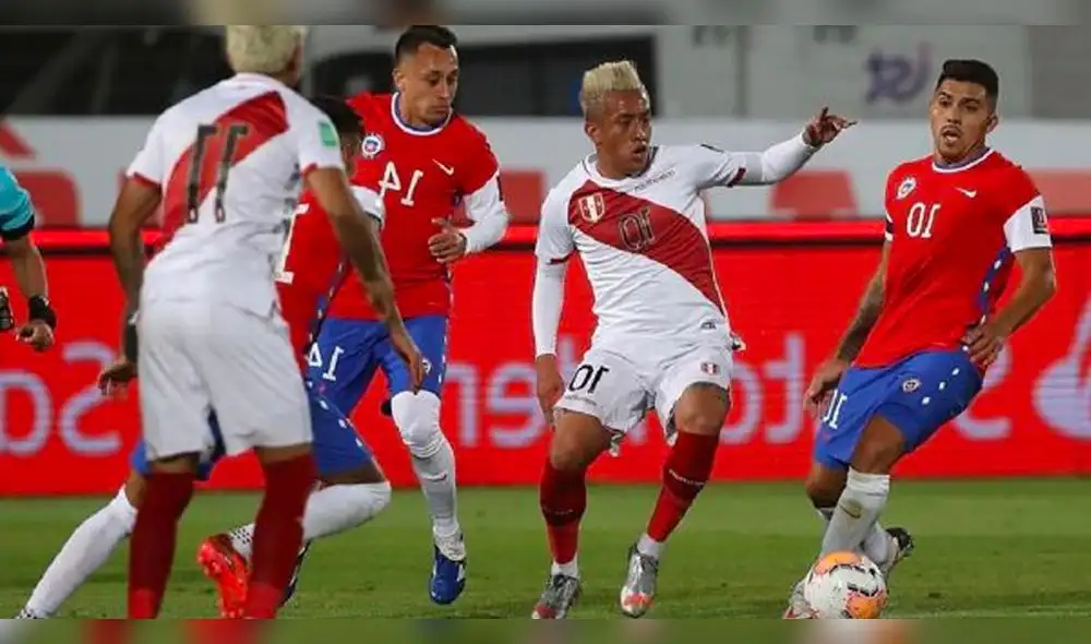 Perú vs. Chile se verá desde las 8.00 p. m. (hora peruana). Foto: EFE