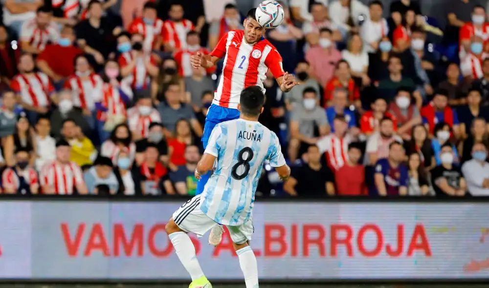 Paraguay quiere meterse entre los cinco primeros con un triunfo ante Argentina. Foto: EFE