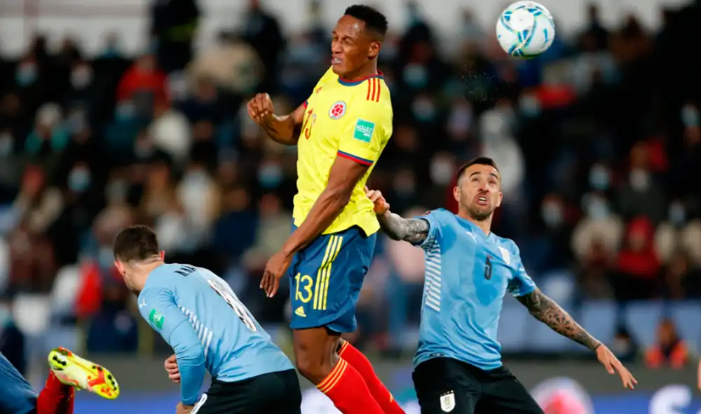 Uruguay y Colombia igualan 0-0 en el Gran Parque Central por Eliminatorias Qatar 2022. Foto: AFP Uruguay y Colombia igualan 0-0 en el Gran Parque Central por Eliminatorias Qatar 2022. Foto: AFP