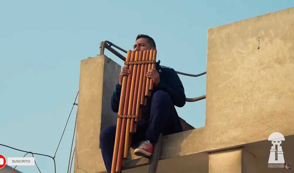 El artista cautivó a sus miles de seguidores con su creativa adaptación. Foto: captura de YouTube