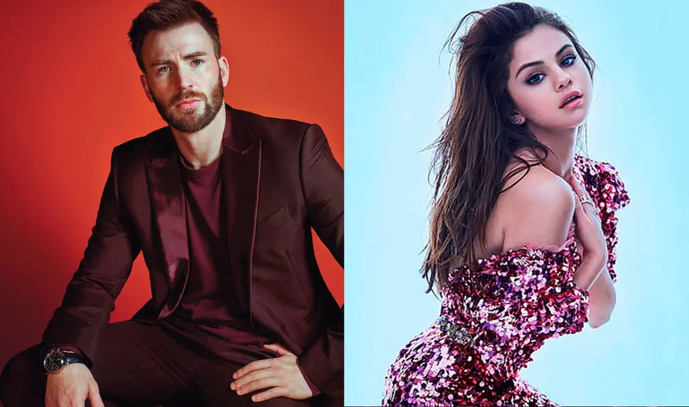 Los actores Selena Gómez y Chris Evans provocan rumores de una relación sentimental. Foto: composición/W Magazine/Marie Claire