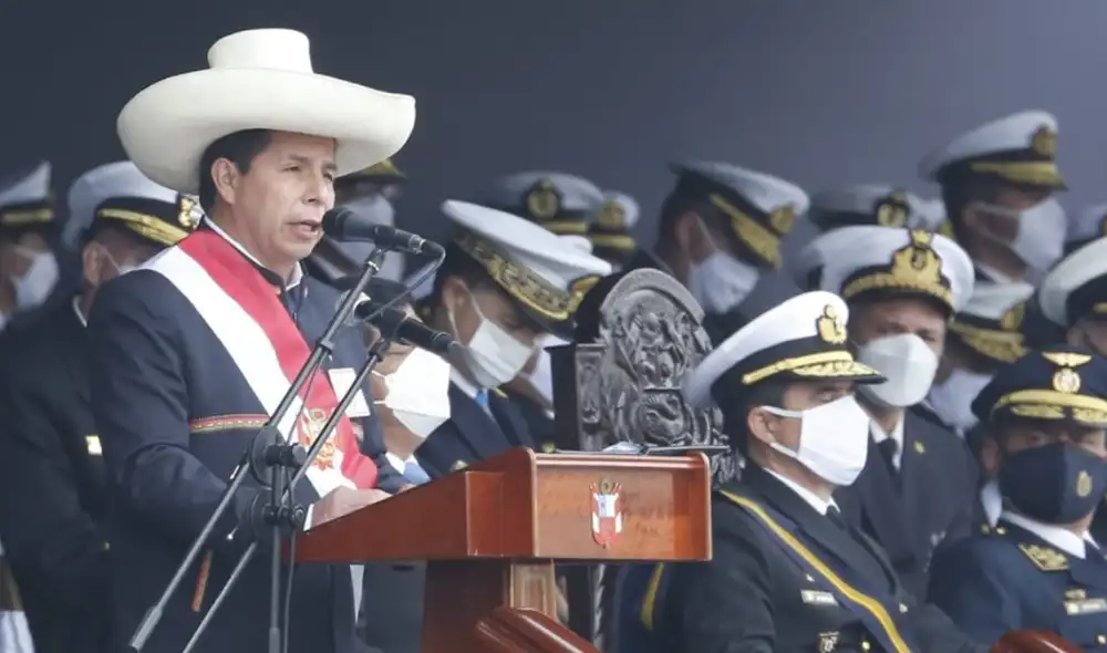 Mandatario destacó legado de Miguel Grau y el actual trabajo de la Marina en distintos ámbitos. Foto: La República/Carlos Félix Mandatario destacó legado de Miguel Grau y el actual trabajo de la Marina en distintos ámbitos. Foto: La República/Carlos Félix