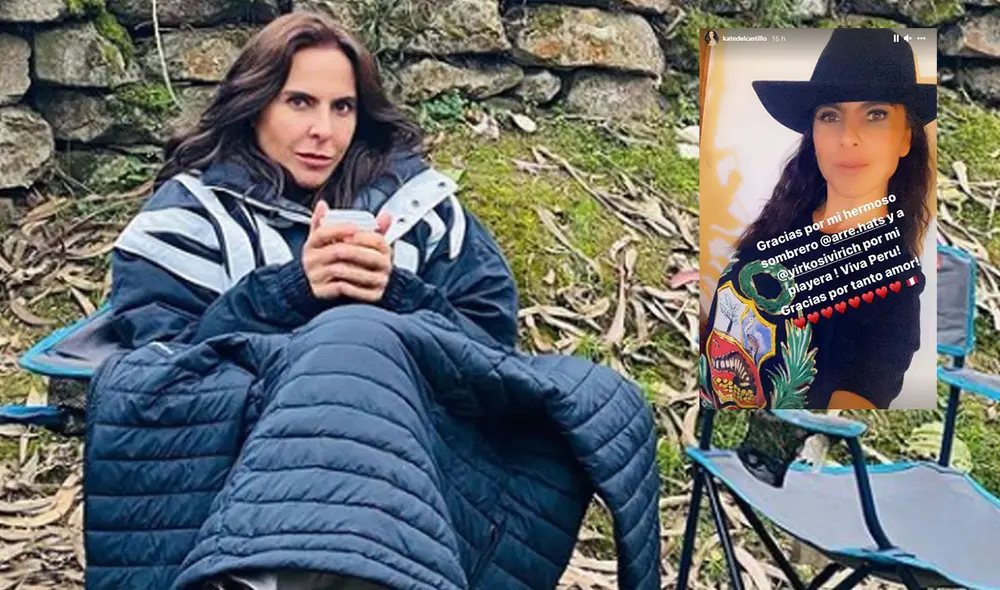 Kate del Castillo agradeció el cariño de la gente tras su llegada al Perú. Foto: Instagram