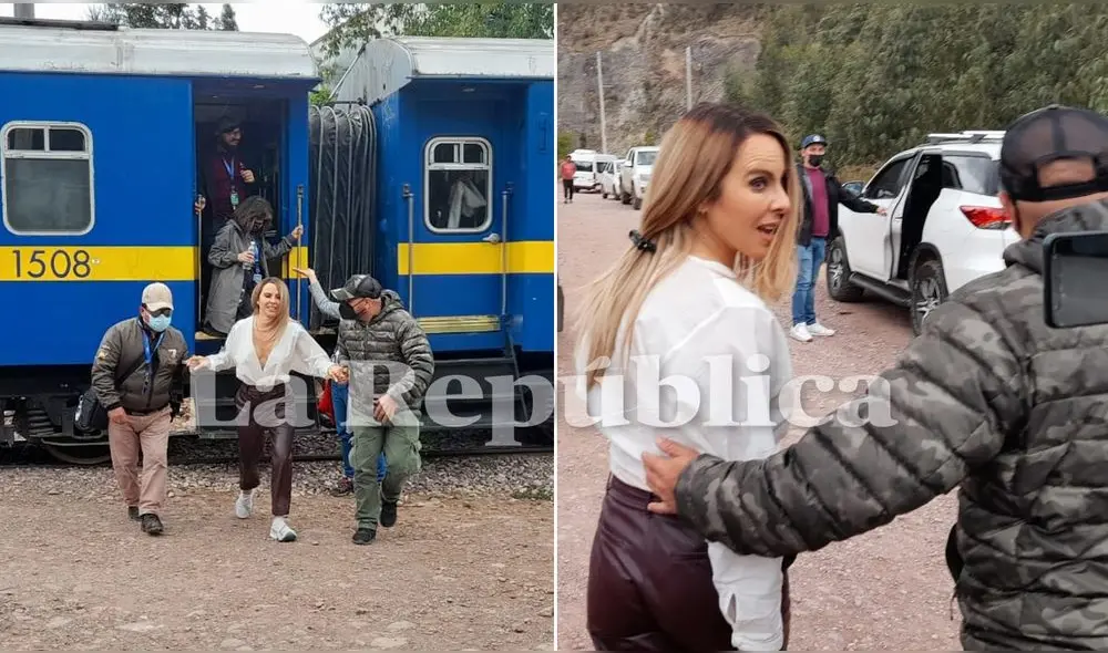 Kate del Castillo inició grabaciones en diversas locaciones de la región Cusco. Foto: Raúl Cabrera / La República