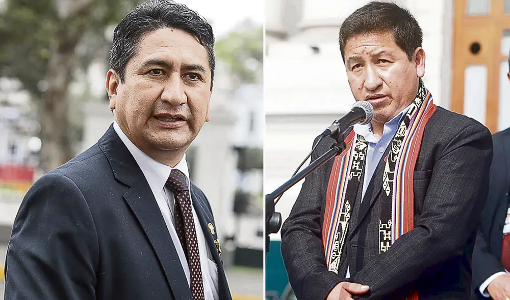 Unidad. Cerrón y Bellido. La posición de ambos le generó problemas al Gobierno de Pedro Castillo. Aún no se calman las aguas. Foto: composición/difusión Unidad. Cerrón y Bellido. La posición de ambos le generó problemas al Gobierno de Pedro Castillo. Aún no se calman las aguas. Foto: composición/difusión