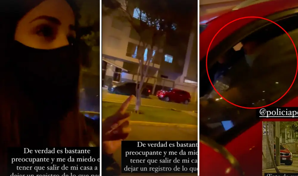 "Me asusta por mí y mi familia", dijo Luciana Fuster sobre los autos, que sospecha fueron enviados por algún programa de espectáculos. Foto: composición Instagram