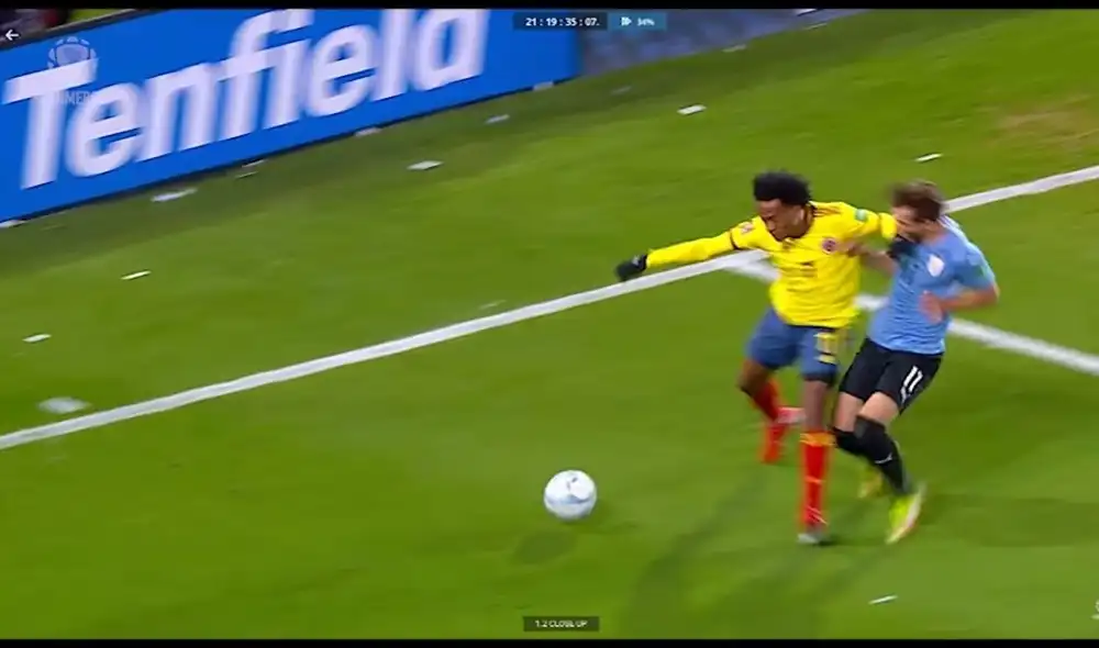 Colombia y Uruguay no se hicieron daño en una partido disputado en el Estadio Gran Parque Central. Foto: Captura Conmebol. Colombia y Uruguay no se hicieron daño en una partido disputado en el Estadio Gran Parque Central. Foto: Captura Conmebol.