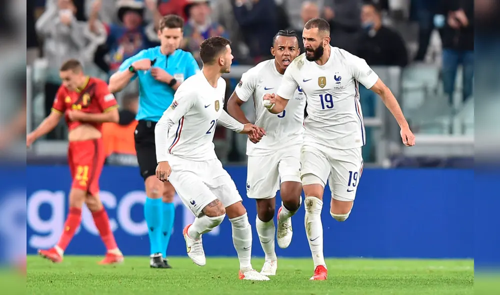 Benzema busca su primer título con la selección francesa. Foto: EFE