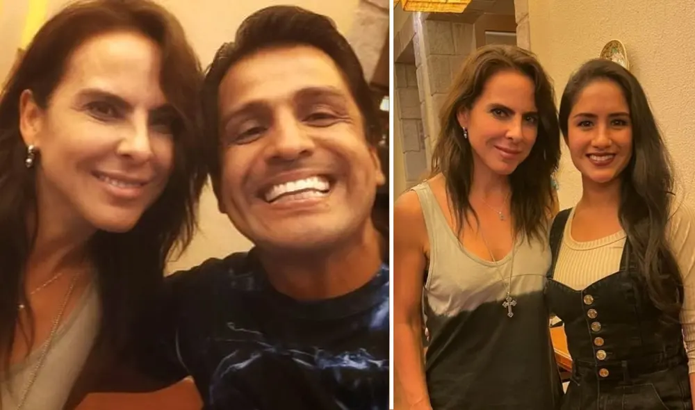 Gerardo Zamora y Mayella Lloclla no pudieron contener su emoción al compartir los retratos en sus respectivas cuentas de Instagram. Foto: composición Instagram