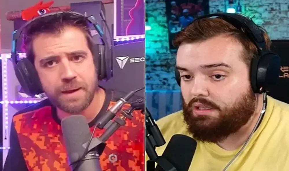 Desde 2019, Twitch paga una millonaria suma de dinero a ambos streamers españoles. Foto: captura de Twitch