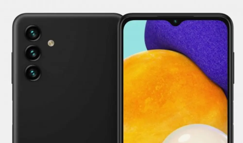 Cámara trasera del Samsung Galaxy A13. Foto: OnLeaks