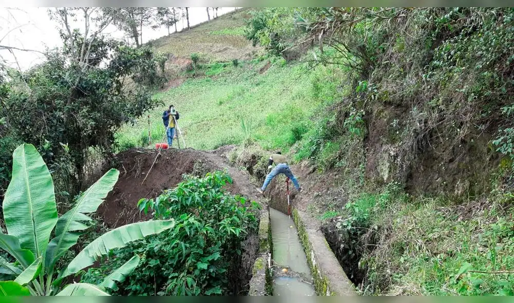 Mejorarán sistema de riego en el distrito cruceño de Saucepampa. Foto: Gerencia Sub Regional Chota. Mejorarán sistema de riego en el distrito cruceño de Saucepampa. Foto: Gerencia Sub Regional Chota.
