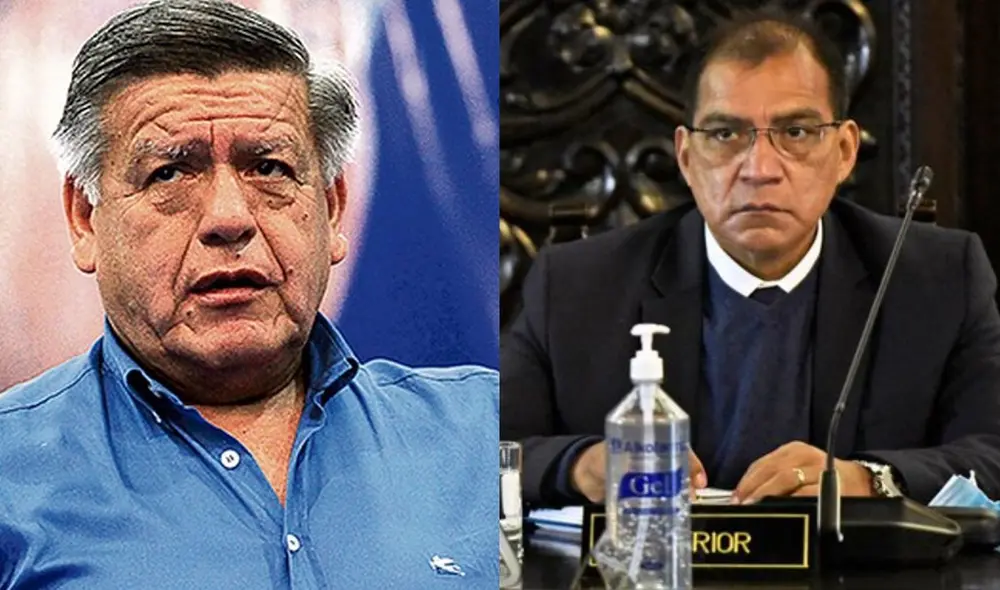 Cesar Acuña cuestiona la designación del ministro del Interior, Luis Barranzuela. Foto: composición LR.