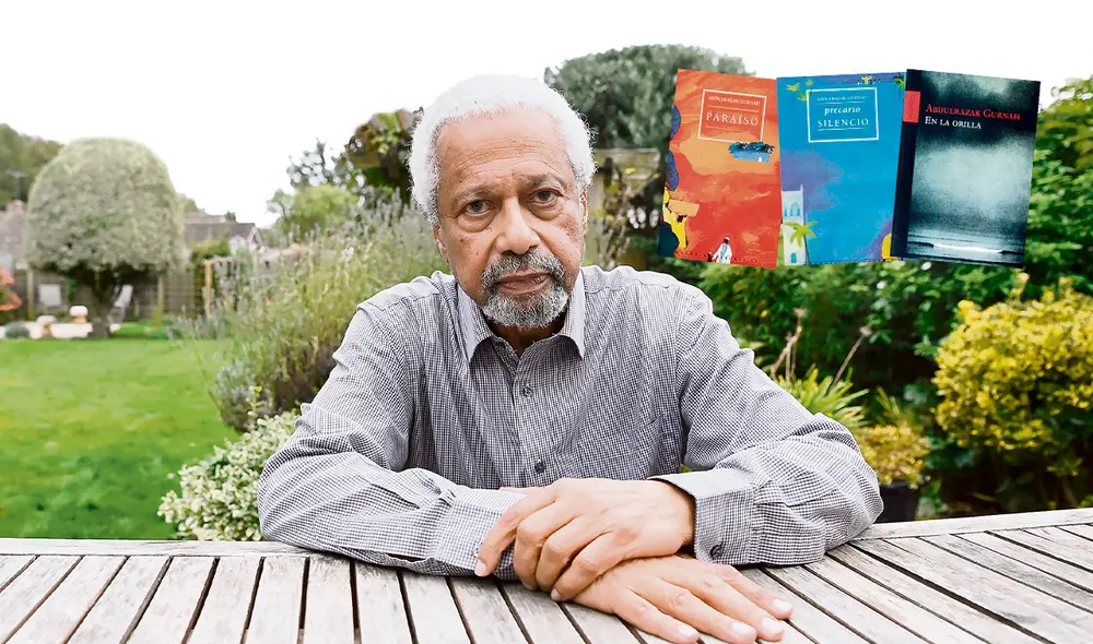 Paraíso, Precario silencio y En la orilla son los tres títulos traducidos al castellano del recientemente galardonado Nobel de Literatura 2021. Foto: composición/ difusión Paraíso, Precario silencio y En la orilla son los tres títulos traducidos al castellano del recientemente galardonado Nobel de Literatura 2021. Foto: composición/ difusión