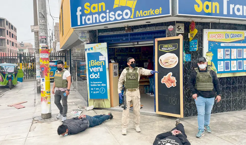 Los Olivos. Los 'raqueteros' pueden asaltar en la vía pública o en cualquier establecimiento. Sus víctimas son personas desprevenidas, hombres y mujeres. Foto: difusión