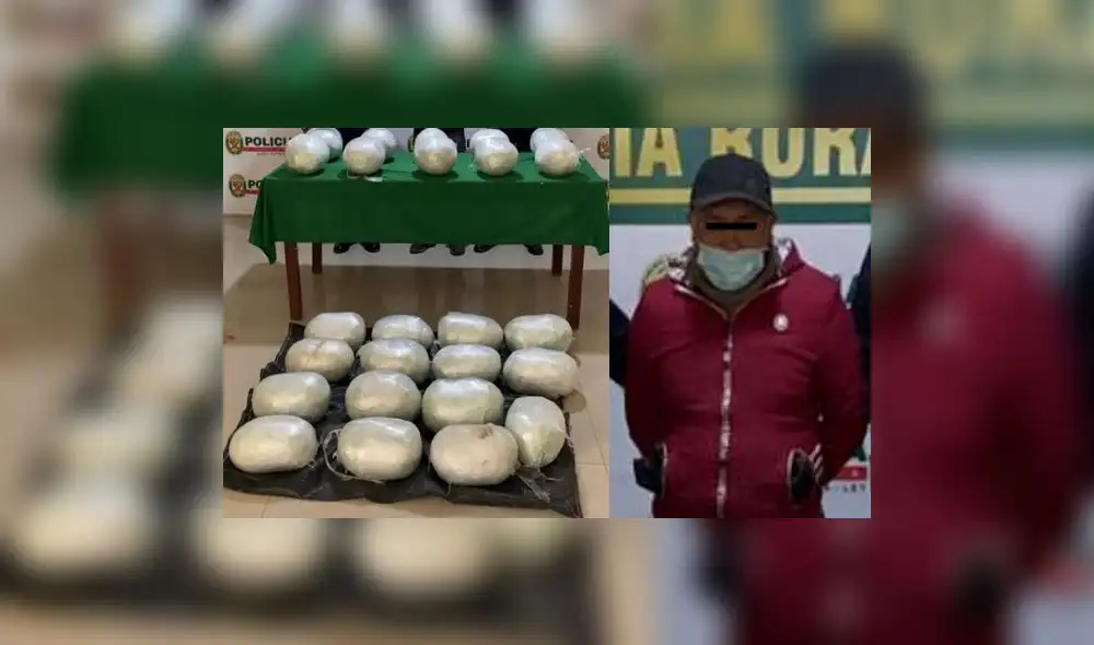 La droga estaba escondida en la camioneta. Foto: PNP