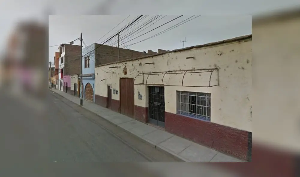 El hecho se resgistró en la cuadra cuatro de la calle Mantaro. Foto: difusión