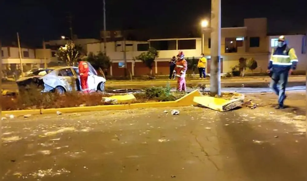 Personal policial, bomberos y Serenazgo llegó para brindar ayuda. Foto: Noticias Digital Áncash