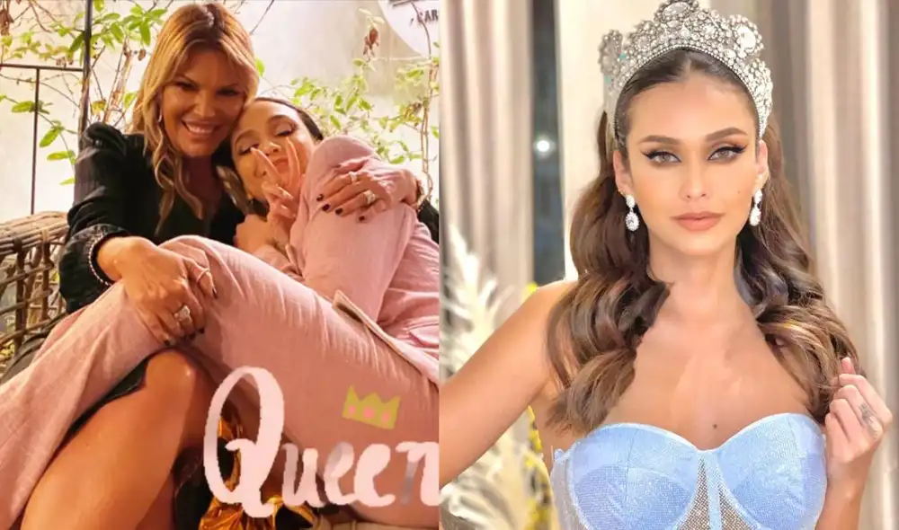La organizadora del Miss Perú, Jessica Newton, se despide de Janick Maceta y resalta su reinado. Foto: composición/ Instagram