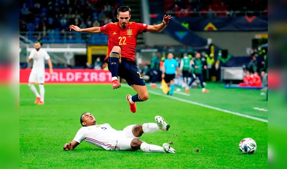 España no pudo sostener la ventaja y terminó perdiendo ante Francia. Foto: EFE España no pudo sostener la ventaja y terminó perdiendo ante Francia. Foto: EFE