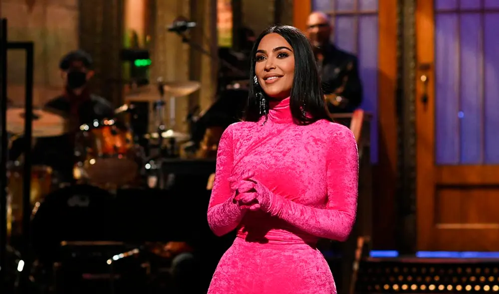 Kim Kardashian fue anfitriona de Saturday Night Live. Foto: captura de NBC