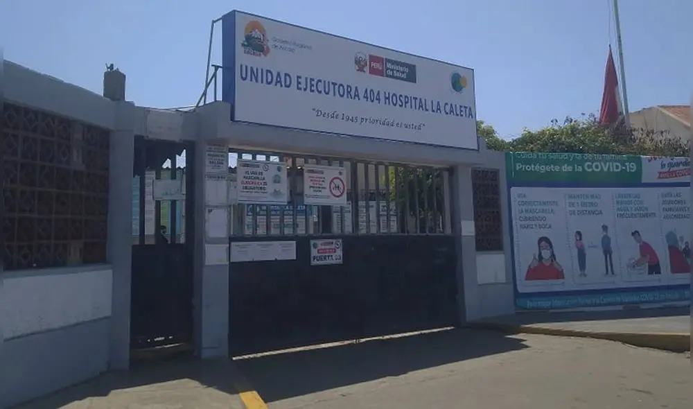 Aún con vida, ambos hombres fueron llevados al Hospital La Caleta. Foto: Hospital La Caleta/Facebook.