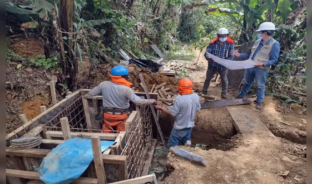 Con trabajos beneficiarán a 120 familias que se dedican a la agricultura. Foto: difusión.