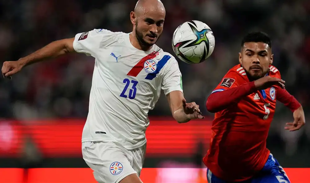 Paraguay vs. Chile se miden por la fecha 5 de las Eliminatorias Qatar 2022. Foto: AFP Paraguay vs. Chile se miden por la fecha 5 de las Eliminatorias Qatar 2022. Foto: AFP