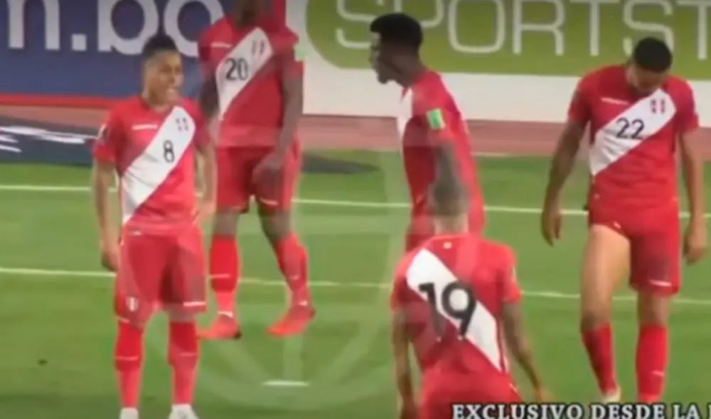 Christian Ramos y Cueva fueron titulares en la derrota de Perú ante Bolivia. Foto: captura/Fútbol en América