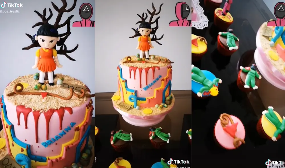 Los dulces que preparó la joven pastelera han cautivado a los usuarios de las redes sociales. Foto: captura de TikTok Los dulces que preparó la joven pastelera han cautivado a los usuarios de las redes sociales. Foto: captura de TikTok