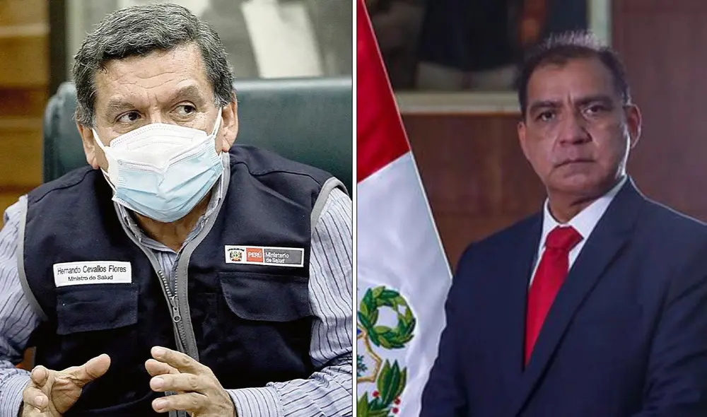 El ministro Hernando Cevallos reiteró que el presidente Castillo realizó cambios en el gabinete "para mejorar la relación con el Congreso". Foto: composición La República