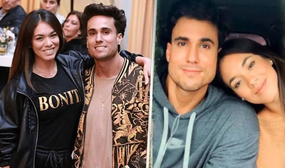 Jazmín Pinedo y Gino Assereto llevan una buena relación como padres. Foto: Instagram