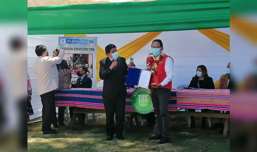 Nueva distinción ayudará a generar nuevos programas que ayudarán en la sostenibilidad de Sandia y el lago Titicaca. Foto: Kleber Sánchez Nueva distinción ayudará a generar nuevos programas que ayudarán en la sostenibilidad de Sandia y el lago Titicaca. Foto: Kleber Sánchez
