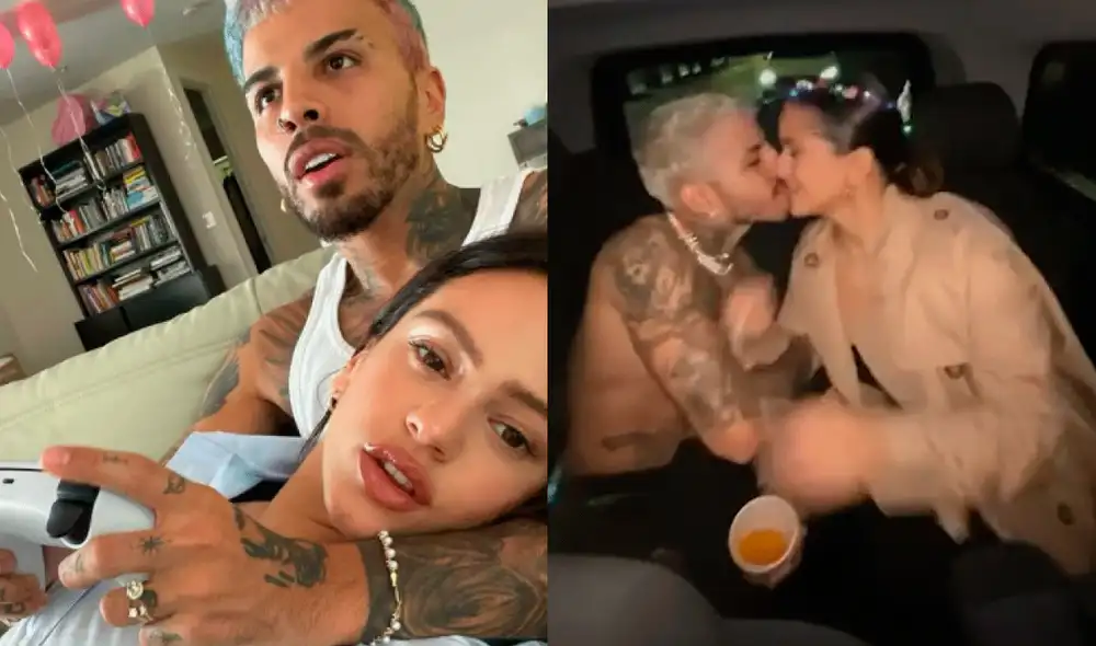 Los cantantes Rauw Alejandro y Rosalía demostraron que están más enamorados que nunca. Foto: Rosalía/Instagram/Captura Tiktok