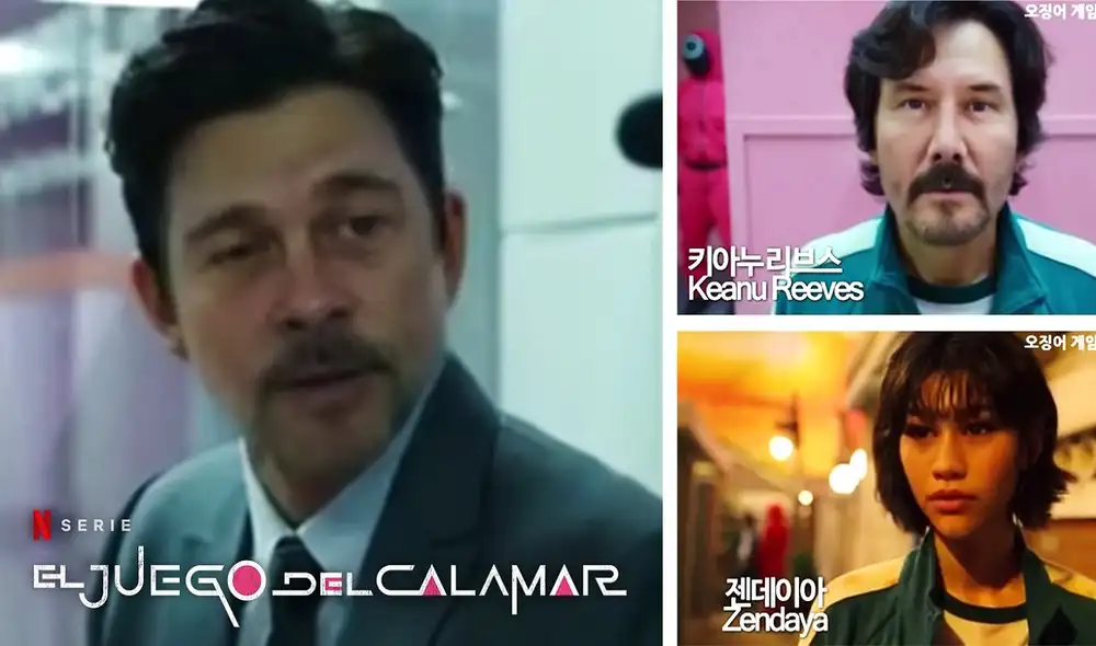 El juego del calamar se mantiene en el top 10 de Netflix. Foto: composición/YouTube/참붕 Chambungg