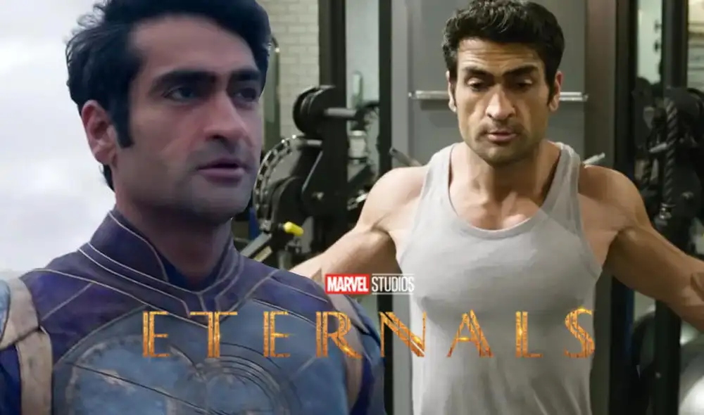 Kumail Nanjiani Eternals. Foto: composición/Youtube Marvel/Instagram kumailn
