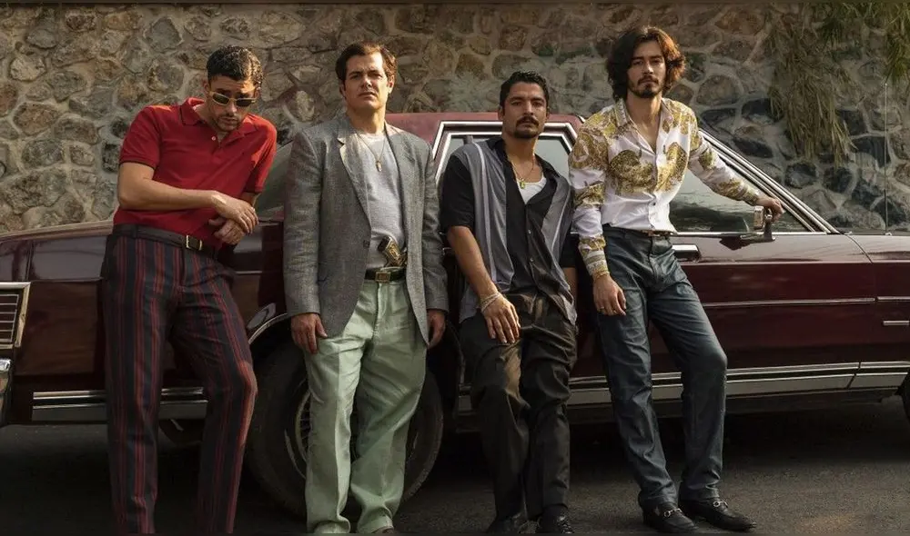 Nuevos personajes en Narcos: México 3. Foto: Netflix Nuevos personajes en Narcos: México 3. Foto: Netflix