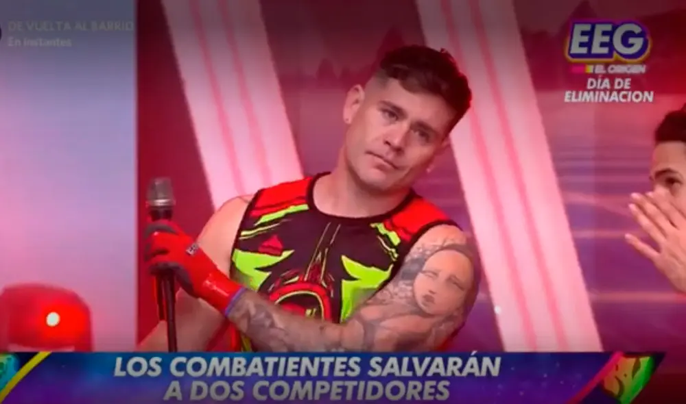 Pancho Rodríguez salvó a dos combatientes de ser eliminados. Foto: captura de América TV Pancho Rodríguez salvó a dos combatientes de ser eliminados. Foto: captura de América TV