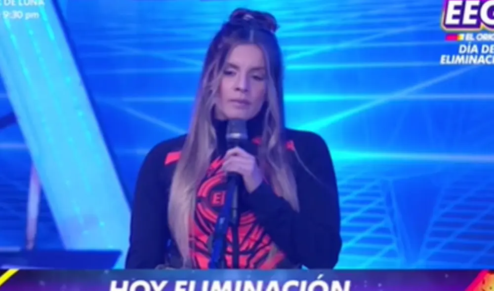 Alejandra Baigorria quedó en sentencia tras los votos de Rosángela y Ducelia. Foto: captura América TV Alejandra Baigorria quedó en sentencia tras los votos de Rosángela y Ducelia. Foto: captura América TV