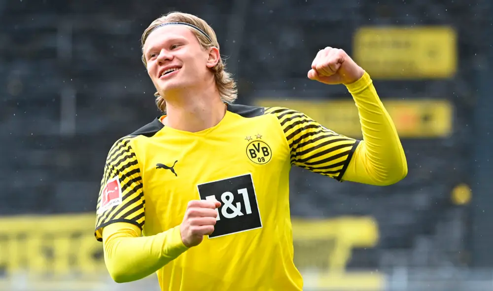 Erling Haaland mantiene una lesión que lo alejó dos fechas de la Bundesliga y de la selección noruega. Foto: AFP/INA FASSBENDER Erling Haaland mantiene una lesión que lo alejó dos fechas de la Bundesliga y de la selección noruega. Foto: AFP/INA FASSBENDER