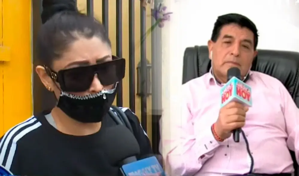 "Estoy apenada, muy decepcionada de él”, expresó Pamela Franco tras lo dicho por Nílver Huárac. Foto: composición/captura de ATV y América TV