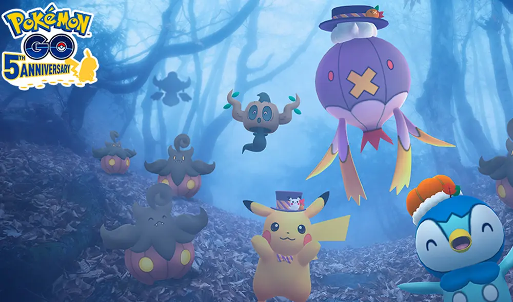 El evento de Halloween de Pokémon GO se realizará en dos fases y tendrá como principales protagonistas a Darkrai, Mega Absol, Phantump y Pumpkaboo. Foto: Niantic