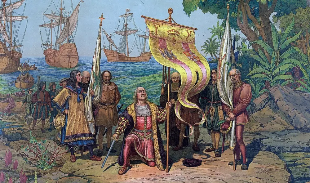 Los relatos sobre un continente de "gigantes" al oeste de Europa habrían motivado la excursión de Cristóbal Colón siglos después. Foto: Captura de Twitter