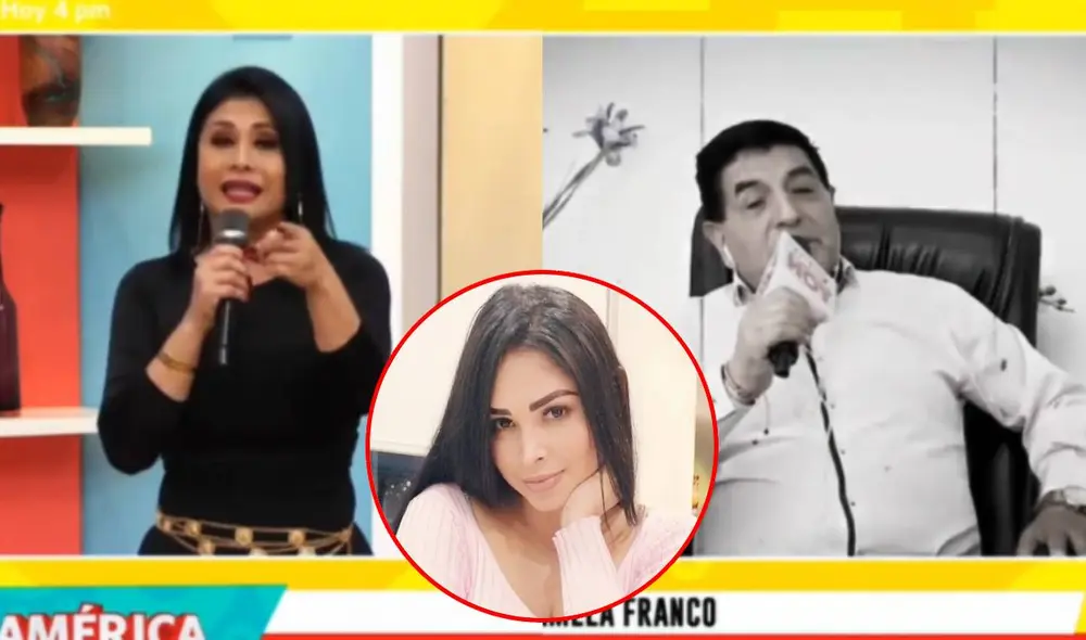 Yolanda Medina se pronuncia tras polémica entre Nílver Huárac y Christian Domínguez por Pamela Franco. Foto: composición captura de América TV/ Instagram