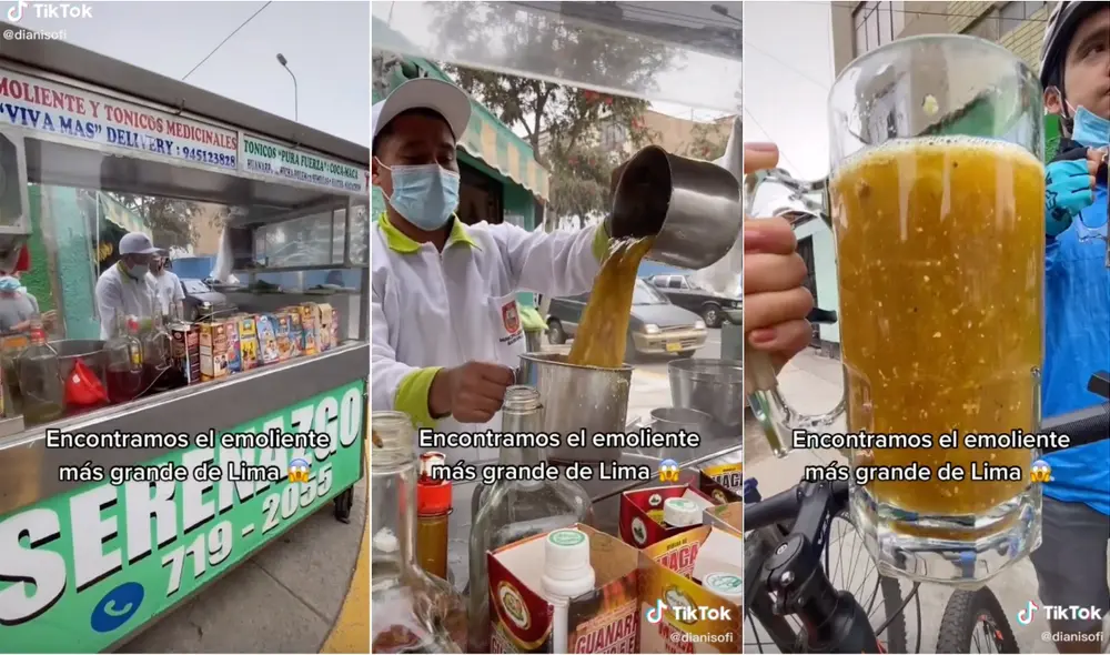 Puesto se encuentra en el distrito de Barranco y bebida tiene un costo de 9 soles. Foto: captura de video de TikTok Puesto se encuentra en el distrito de Barranco y bebida tiene un costo de 9 soles. Foto: captura de video de TikTok
