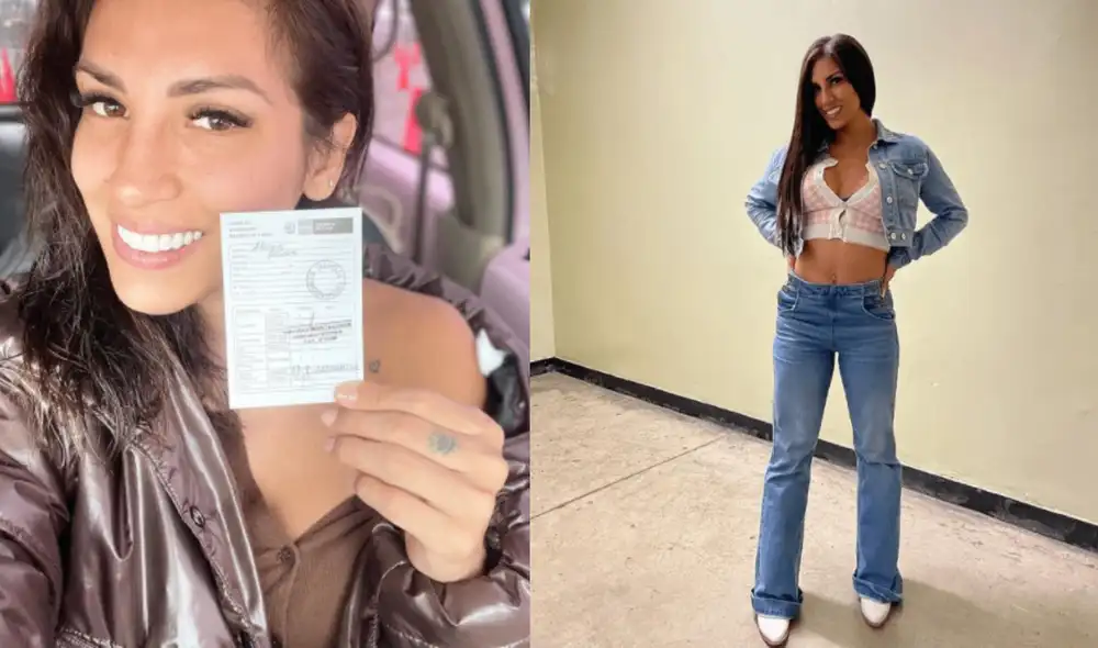 La chica reality Allison Pastor también publicó la vez que recibió su primera dosis de la vacuna contra la COVID-19. Foto: Allison Pastor/Instagram